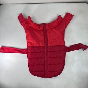 Sonoma Goods for Life Red Puffer Dog Winter Vest Coat Size L